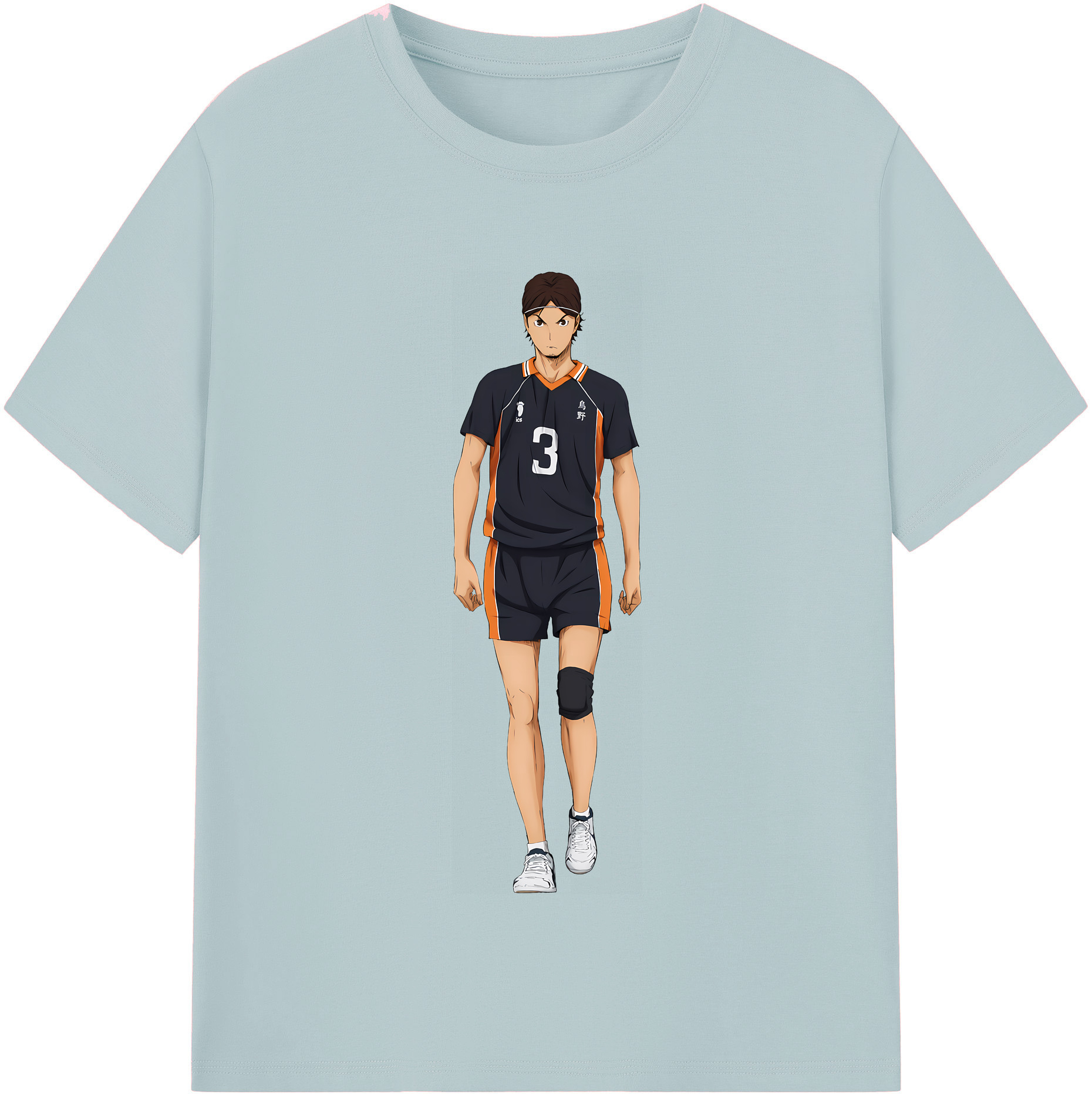 （画像用） ハイキュー!! Haikyu!! 綿100％半袖Tシャツ（フロントプリント）